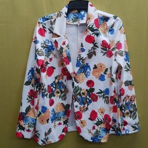 Womens Floral Jacket NEW
